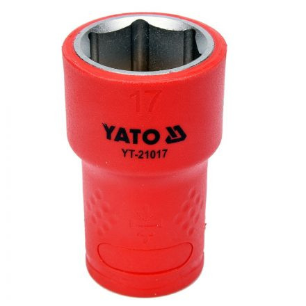 YATO Dugókulcs 17 mm 3/8 col 1000V-ig szigetelt (YT-21017)