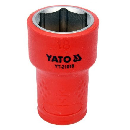 YATO Dugókulcs 18 mm 3/8 col 1000V-ig szigetelt (YT-21018)