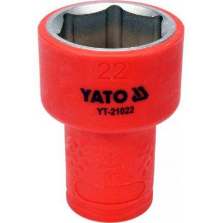 YATO Dugókulcs 22 mm 3/8 col 1000V-ig szigetelt (YT-21022)