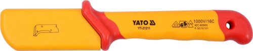 YATO Kábelvágó kés 38x155mm 1000V-ig szigetelt (YT-21211)