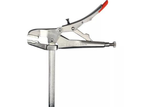 YATO Gyorsállítású hegesztő szorítófogó 0–150 mm, 260 mm szorító rudas (YT-21570)