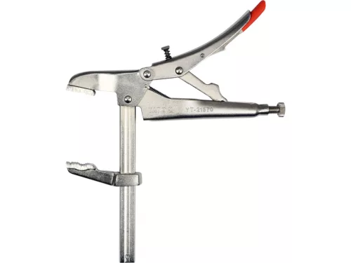 YATO Gyorsállítású hegesztő szorítófogó 0–150 mm, 260 mm szorító rudas (YT-21570)