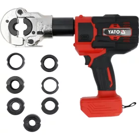   YATO Csőprés akkus hidraulikus kivitelben PEX-AL-PEX csövekhez, U/TH 16–32 mm, 60 kN, 18 V (YT-21733)