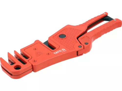 YATO Kábelcsatorna-vágó olló PVC profilokhoz, PTFE bevonattal – 60, 80, 110 mm (YT-22395)