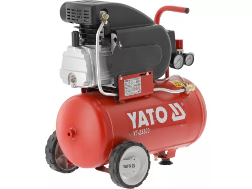 YATO Olajos kompresszor 24 l, 2 LE, 200 l/perc, 8 bar (YT-23300)