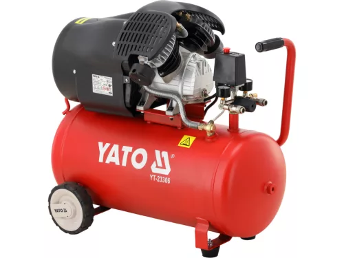 YATO Olajos kompresszor 2200 W (3 LE) 50 literes tartály, 220V (YT-23306)