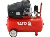 YATO Közvetlen hajtású olajos kompresszor 50 l, 3 LE, 412 l/perc (YT-23306)