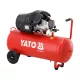YATO Közvetlen hajtású olajos kompresszor 100 l, 3 LE, 412 l/perc (YT-23311)