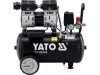 YATO Csendes olajmentes kompresszor 24 l, 1 LE, 140 l/perc (YT-23342)