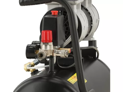 YATO Csendes olajmentes kompresszor 24 l, 1 LE, 140 l/perc (YT-23342)