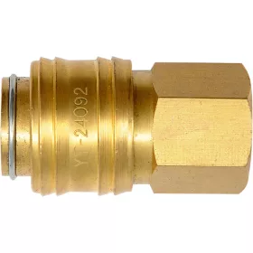   YATO Pneumatikus gyorscsatlakozó 1/4" (6,3 mm) sárgaréz (YT-24092)