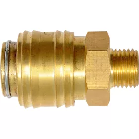   YATO Pneumatikus gyorscsatlakozó 1/4" (6,3 mm) sárgaréz (YT-24094)