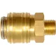 YATO Pneumatikus gyorscsatlakozó 1/4" (6,3 mm) sárgaréz (YT-24094)