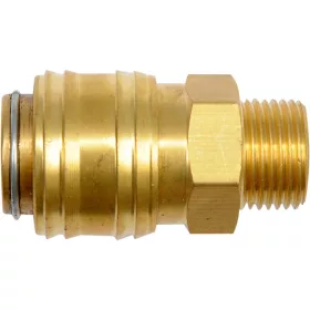   YATO Pneumatikus gyorscsatlakozó 3/8" x 1/4" sárgaréz (YT-24095)