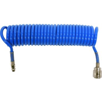   YATO Pneumatikus tömlő (spirál) gyorscsatlakozóval 5,5 mm x 8 x 5 m 1,2 MPa (YT-24201)