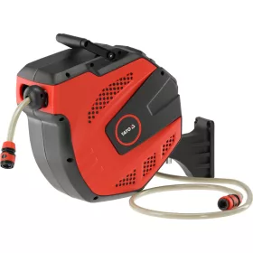   YATO Automata kerti locsolótömlő dob 15 m, 1/2” fali tömlődob auto stop rendszerrel (YT-24258)