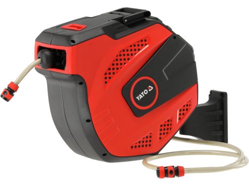 YATO Locsolótömlő dobbal, falra szerelhető , 1/2" 35 méter  (YT-24260)