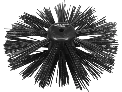 YATO Csatornatisztító kefe YT-24980 rúd készlethez, 200 mm (YT-24971)