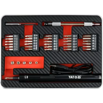 YATO Precíziós csavarhúzó készlet 39db (YT-27930)