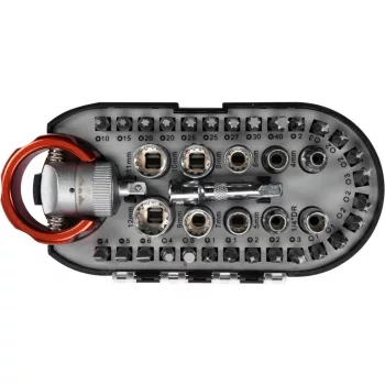   YATO 40 darabos csavarhúzó bit és dugókulcs készlet (YT-27960)