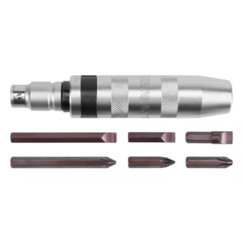 YATO Csavarhúzó üthető + 6 bit (YT-2801)