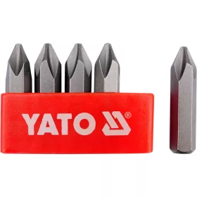   YATO Bithegy készlet PH3 5 részes 36 mm (YT-2800,YT-2801 behajtóhoz) CrV (YT-2811)