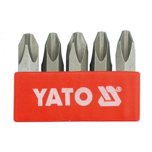 YATO Bithegy készlet PH3 5 részes 36 mm (YT-2800,YT-2801 behajtóhoz) CrV (YT-2811)