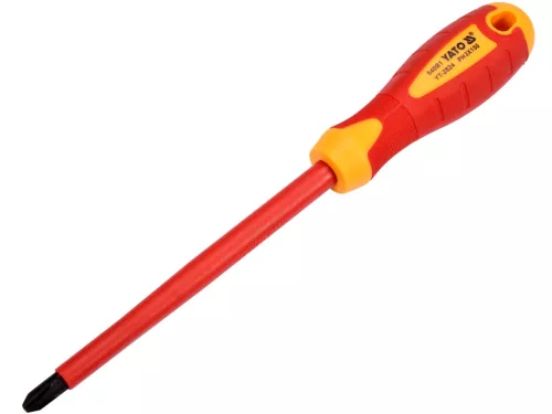 YATO Csavarhúzó szigetelt (1000V) PH3 x 150 mm (YT-2824)