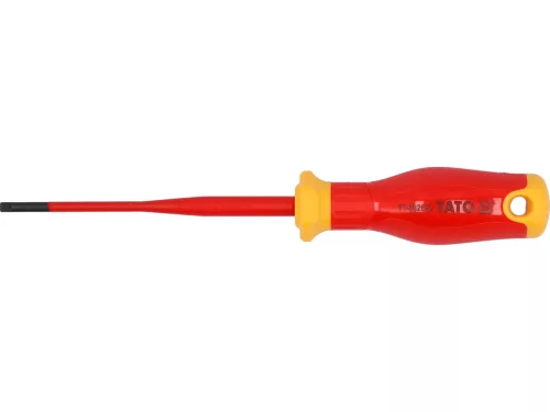 YATO Szigetelt csavarhúzó extra vékony VDE  3,5x100 mm (YT-282642)