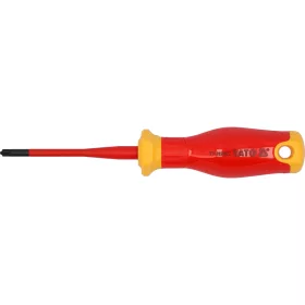   YATO Szigetelt csavarhúzó extra vékony VDE SL/PZ1x80 mm (YT-282662)