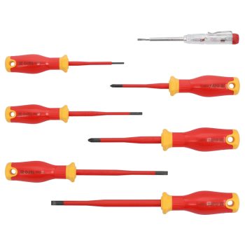   YATO Extra vékony szigetelt csavarhúzó készlet 7 db-os, 1000 volt (YT-282681)
