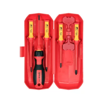   YATO PRECÍZIÓS CSAVARHÚZÓ KÉSZLET 8 RÉSZES 1000 V-IG SZIGETELT S2 (YT-28294)