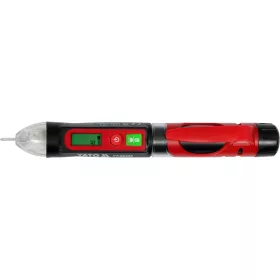   YATO FÁZISKERESŐ ÉRINTÉSMENTES MÉRÉS 12-1000 V SZIGETELT LCD KIJELZŐVEL (YT-28320)