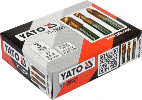 YATO Fúrókészlet ponthegesztéshez 6,5/8/10mm 3 részes (YT-28921)