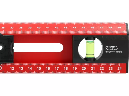 YATO VILLANYSZERELŐ ( jelölő sablonokkal ), vízszintező, vízmérték,  500 mm (YT-30329)