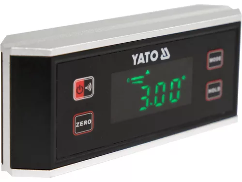 YATO Digitális mágneses vízmérték és szögmérő 150 mm, 360°, ±0,1° (YT-30395)