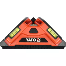   YATO Burkolólézer 90°-os derékszög kijelöléséhez, 10 m, ±1 mm/m, 2 lézervonallal(YT-30410)