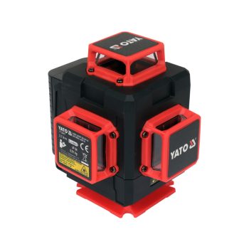   YATO 4D A+ Vonallézer 1/4", zöld, IP54, 520-530nm, 30m (2x4,0Ah/3,7V) + mini állvány   16 LÉZERVONAL (YT-30417)