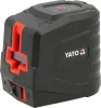YATO Keresztlézer zöld vonallal, önbeálló, 25 m, ±1,5 mm/5 m (YT-30426)
