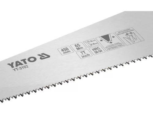 YATO Fűrész rókafarkú 450 mm 3 élű (YT-3102)