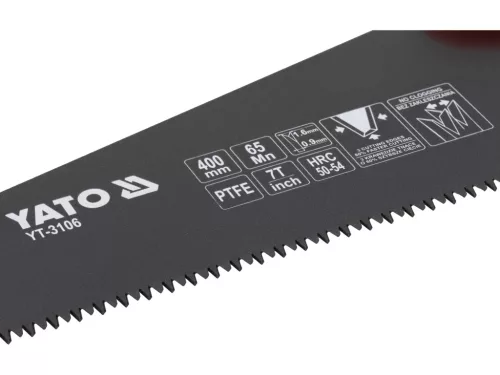 YATO Fűrész rókafarkú 400 mm teflon bevonatos 3 élű (YT-3106)