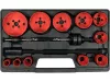 YATO Bimetál körkivágó készlet fémhez és fához, 19–76 mm, 15 részes (YT-3381)