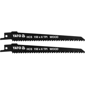   YATO Szablyafűrészlap fához 150/1,0 mm 6 TPI HCS (2 db/cs) (YT-33922)
