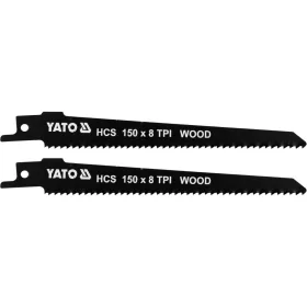   YATO SZABLYAFŰRÉSZLAP FÁHOZ 150/1,0 MM 8 TPI HCS, 2 DB (YT-33923)