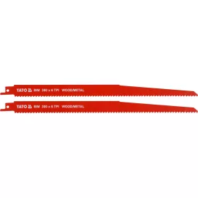 YATO Szablyafűrészlap HCS300mm 6TPI 2db (YT-33935)