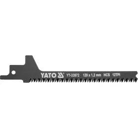   YATO SZABLYAFŰRÉSZLAP FÁHOZ 120 MM / 12 TPI (ÍVELT VÁGÁSHOZ) (YT-33972)
