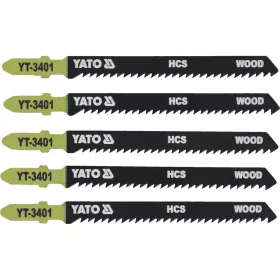   YATO Dekopírfűrészlap T10TPI favágásra 5db/cs (tiszta vágás) (YT-3401)