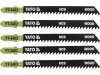 YATO Dekopírfűrészlap T8TPI favágásra 5db/cs (tiszta vágás) (YT-3402)