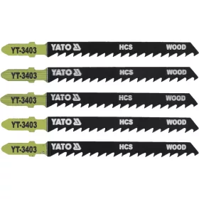   YATO Dekopírfűrészlap T6TPI favágásra 5db/cs (tiszta vágás) (YT-3403)