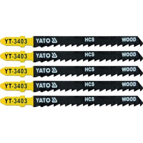 YATO Dekopírfűrészlap T6TPI favágásra 5db/cs (tiszta vágás) (YT-3403)